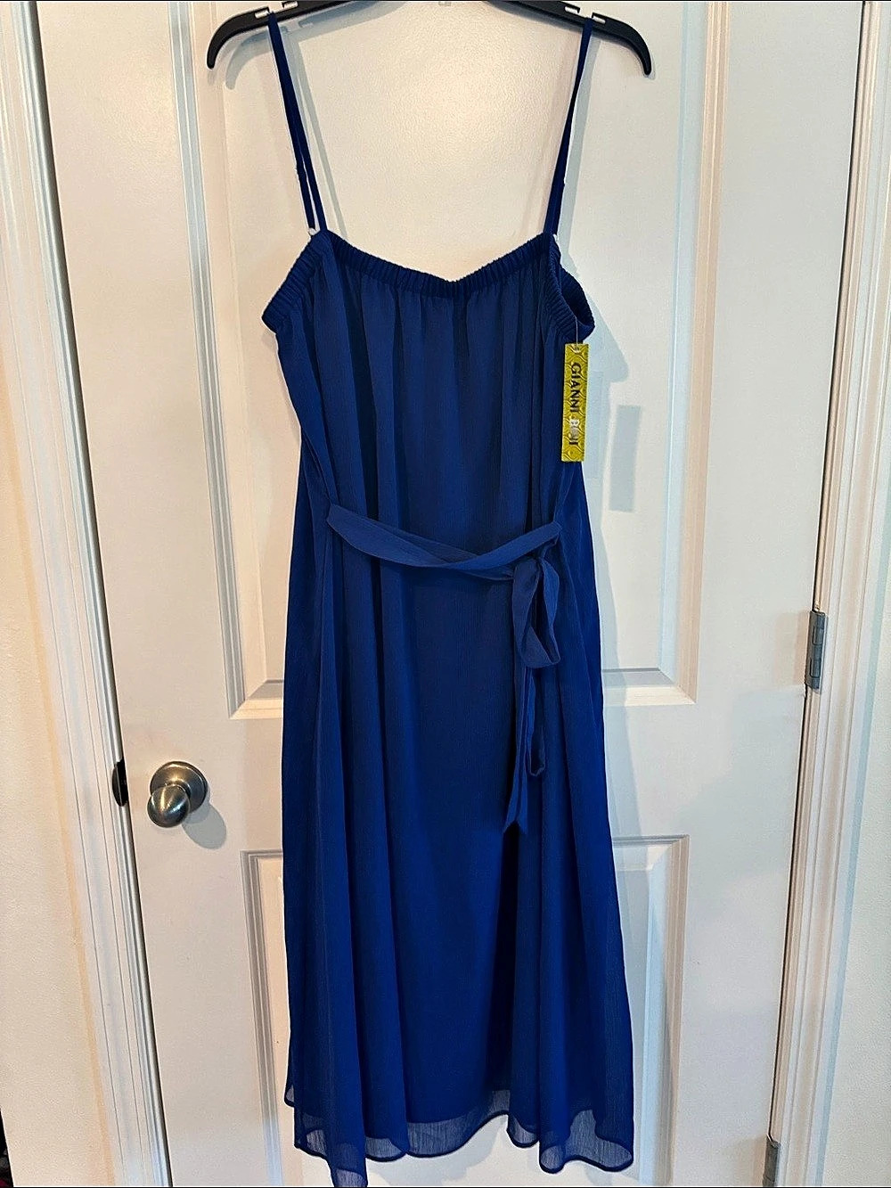 Gianni Bini Blue Maxi Dress NWT